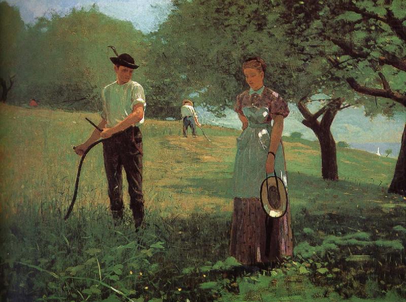 Waiting for reply, Winslow Homer